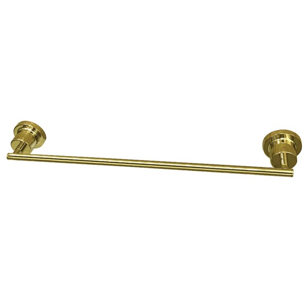 BAH8212PB Concord 18" Single Towel Bar, Polished Brass